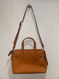 Jaeger leather grab bag Orange