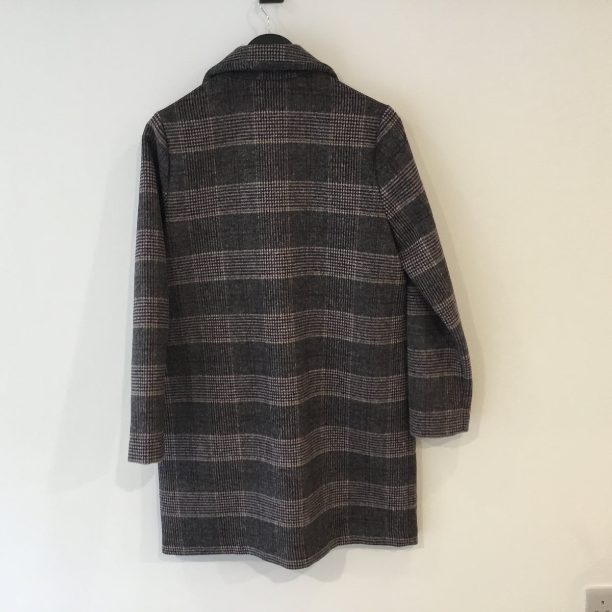 Farhi wool check coat Grey/Pink Size 12