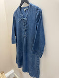FatFace Denim Tunic Blue Size Small