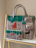 Radley Bag'Leader Of The Pack' Latte/Green Medium