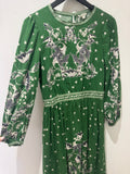Max Studio print dress Green/White Size Medium