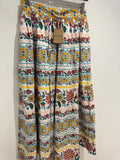 Boden Print Maxi Skirt White/multi Size 6