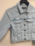 Sosandar Light Wash denim jacket Blue Size 14