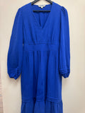 Boden Maxi Dress cobalt Blue Size 14R