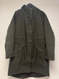 Seasalt Cornwall Waterproof Coat Khaki Size 14