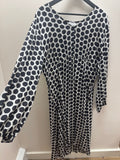 Masai Dress Spot Ecru/Black XXL