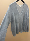 Indi & Cold Alpaca blend knit Jumper Ice Blue Medium