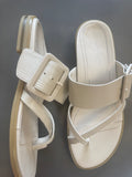 Vionic Vanilla Textured Buckle Sandal 4.5 UK