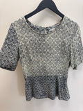 Jackpot print top Blues Size 10
