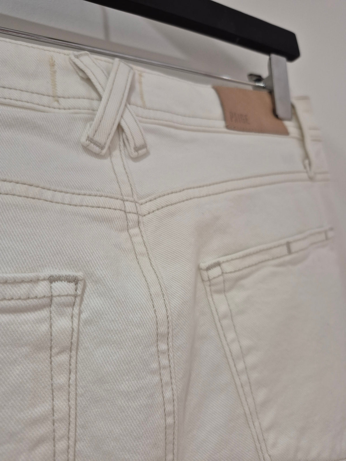 Paige slim jean Winter White Size 10