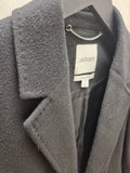 Jaeger Pure Wool Coat Black Size 16