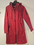 Ilse Jacobsen Rain Coat Red Size Small / 36