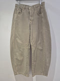We The Free 'Lucky You' Mid Rise Barrel Jean Sage W25