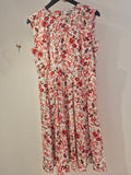 Cefinn print sun dress Red/Orange/Multi Size 12