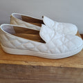 Russell & Bromley leather Casa quilt Pump White Size 40